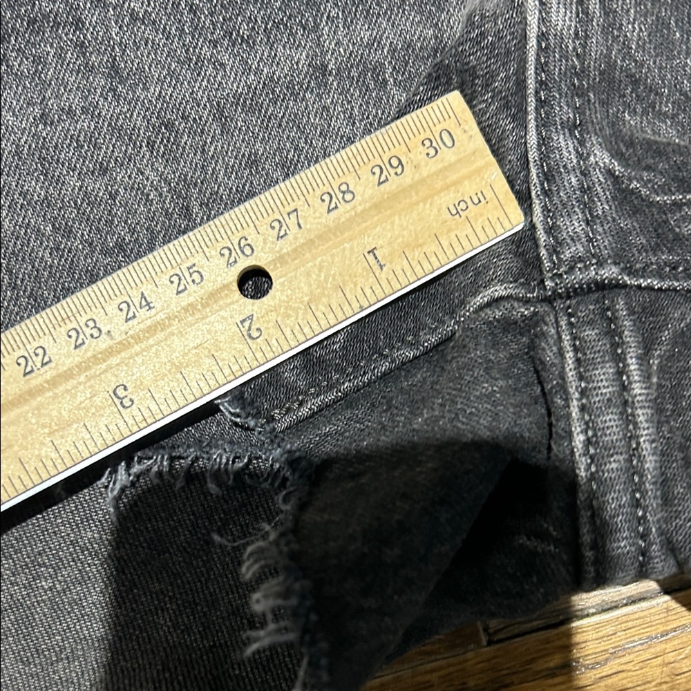 Levi's Women's Dark Denim Jean Shorts - Picture 7 of 11